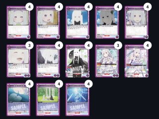 リゼロデッキパーツ　セット 2025年最新】ヴァイス リゼロデッキの人気アイテム - メルカリ