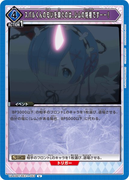 画像1: 《スバルくんの匂いを嗅ぐのは、レムの特権です――！》 (1)