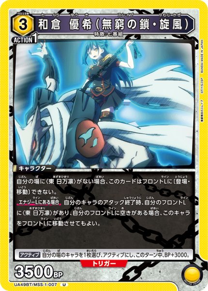 画像1: 和倉 優希（無窮の鎖・旋風） (1)