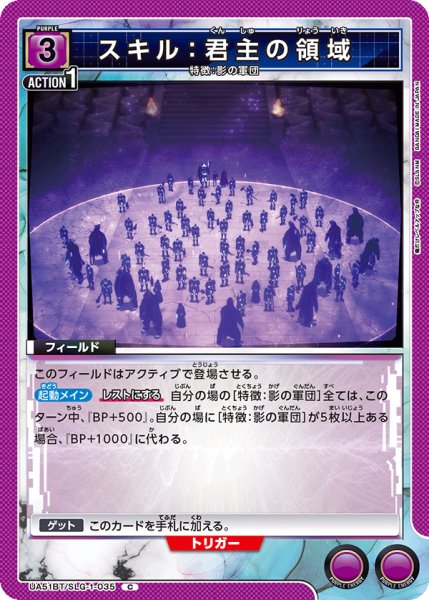 画像1: スキル：君主の領域 (1)