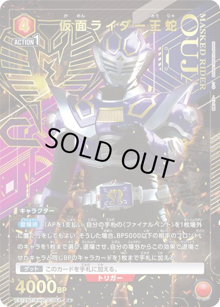 画像1: 仮面ライダー王蛇（Ｒ☆） (1)