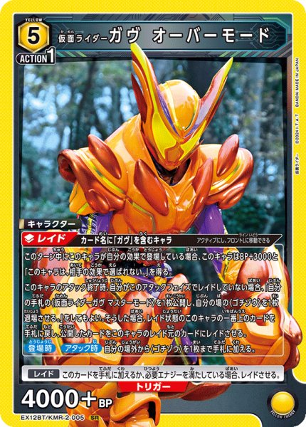 画像1: 仮面ライダーガヴ オーバーモード (1)